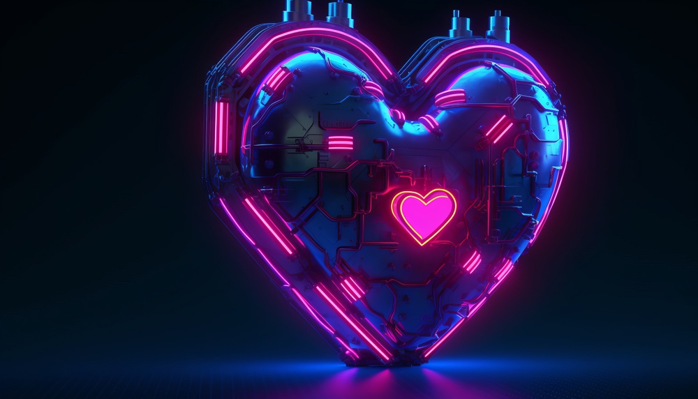 赛博朋克霓虹之心